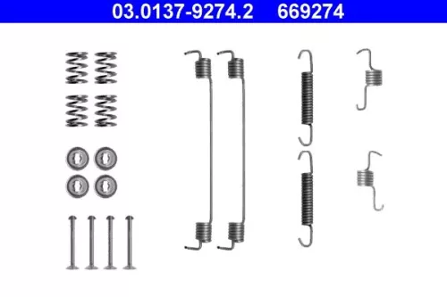 Accessory Kit, brake shoes