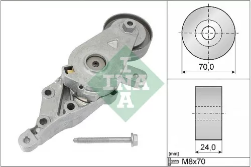 Belt Tensioner, V-ribbed belt