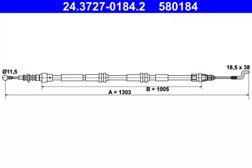 Cable Pull, parking brake