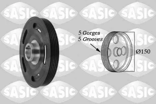 Belt Pulley, crankshaft