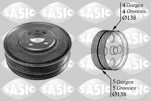 Belt Pulley, crankshaft