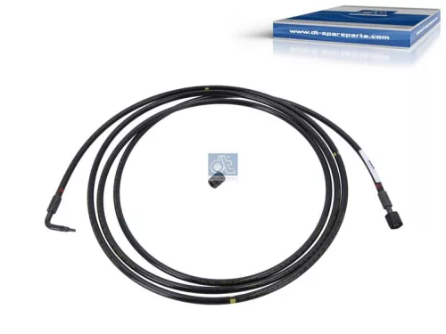 Hose Line, driver cab tilting device