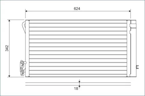 Condenser, air conditioning