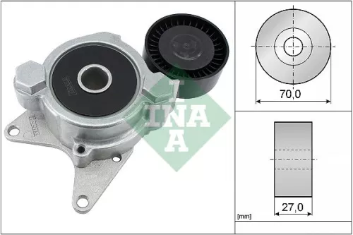Belt Tensioner, V-ribbed belt