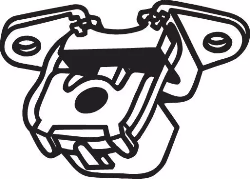 Mount, exhaust system