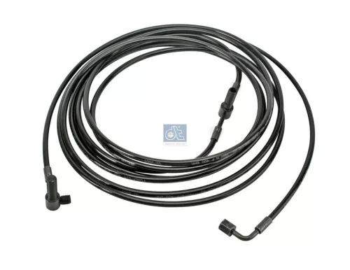 Hose Line, driver cab tilting device