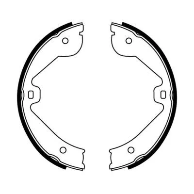 Brake Shoe Set, parking brake