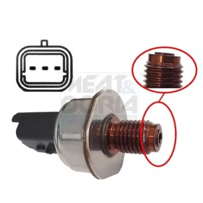 Sensor, fuel pressure