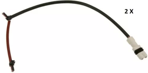 Warning Contact, brake pad wear