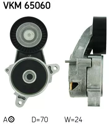 Belt Tensioner, V-ribbed belt
