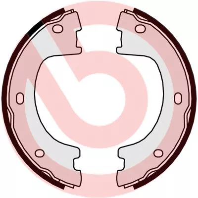 Brake Shoe Set, parking brake