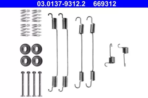 Accessory Kit, brake shoes