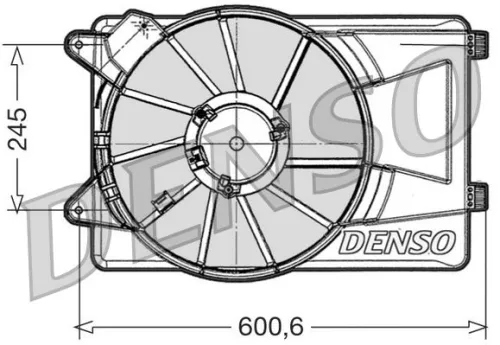 Fan, engine cooling