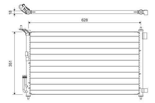 Condenser, air conditioning