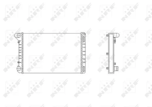 Radiator, engine cooling