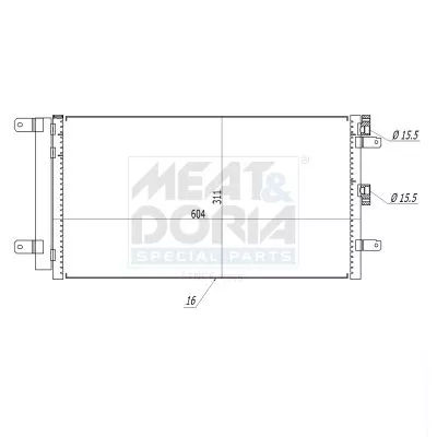 Condenser, air conditioning