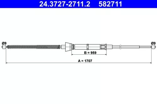 Cable Pull, parking brake