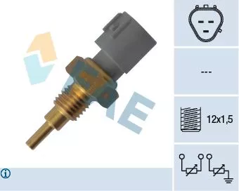 Sensor, coolant temperature