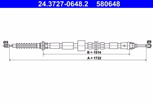 Cable Pull, parking brake