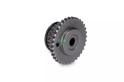 Gear, timing chain deflector