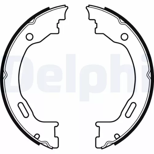 Brake Shoe Set, parking brake