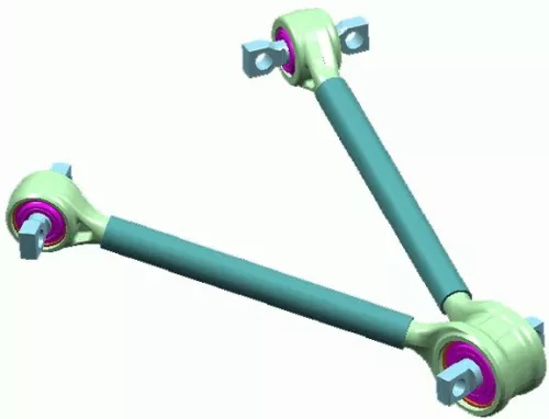 Control/Trailing Arm, wheel suspension