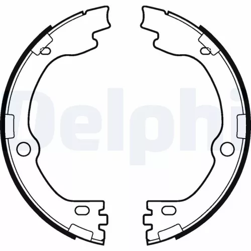 Brake Shoe Set, parking brake