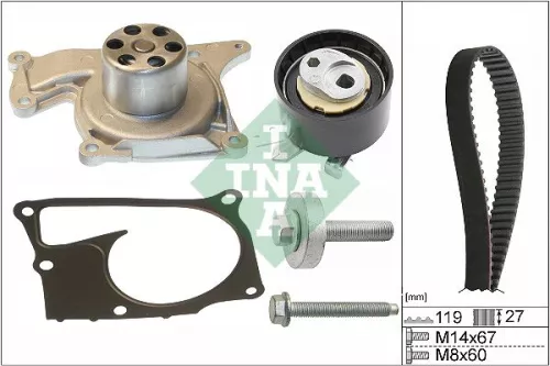 Water Pump & Timing Belt Kit