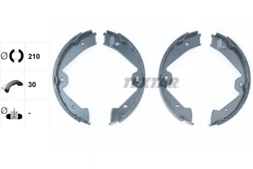 Brake Shoe Set, parking brake