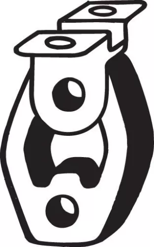 Mount, exhaust system