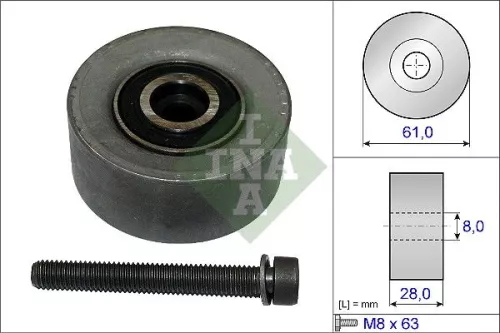 Deflection Pulley/Guide Pulley, timing belt