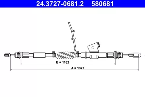 Cable Pull, parking brake