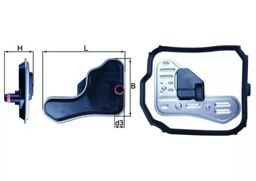 Hydraulic Filter, automatic transmission