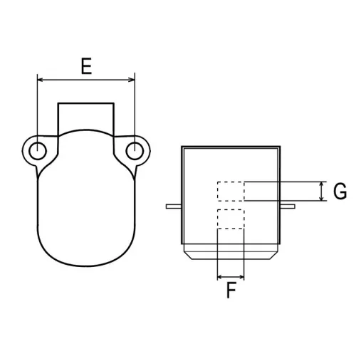 Holder, carbon brushes