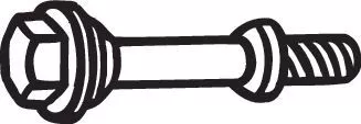 Bolt, exhaust system