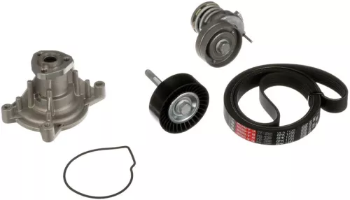 Water Pump + V-ribbed Belt Kit
