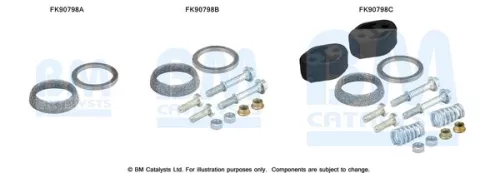 Mounting Kit, catalytic converter