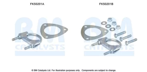 Mounting Kit, exhaust pipe