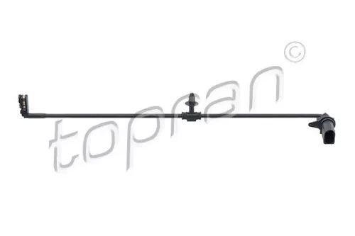 Warning Contact, brake pad wear