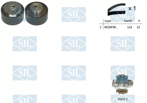 Water Pump & Timing Belt Kit