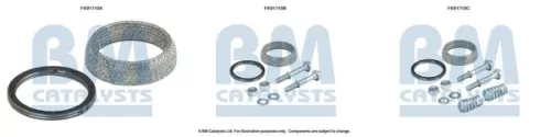 Mounting Kit, catalytic converter
