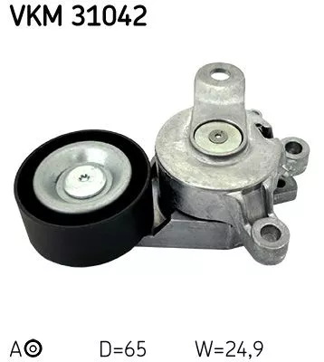 Belt Tensioner, V-ribbed belt