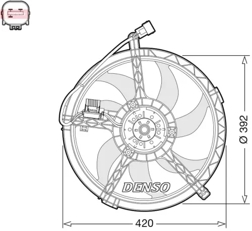 Fan, engine cooling