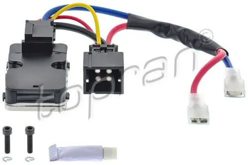 Regulator, interior blower