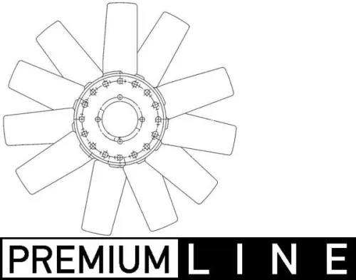 Fan Wheel, engine cooling