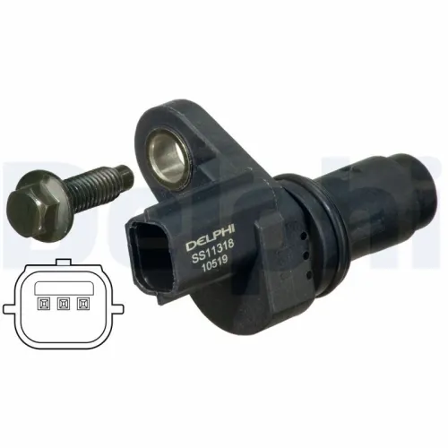 Sensor, crankshaft pulse