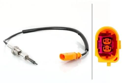 Sensor, exhaust gas temperature