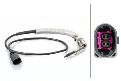 Sensor, exhaust gas temperature