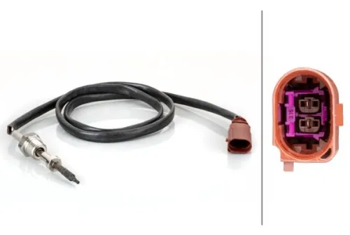 Sensor, exhaust gas temperature