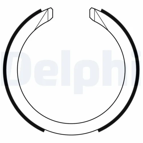 Brake Shoe Set, parking brake